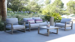 Outdoor Patio Sofa Set