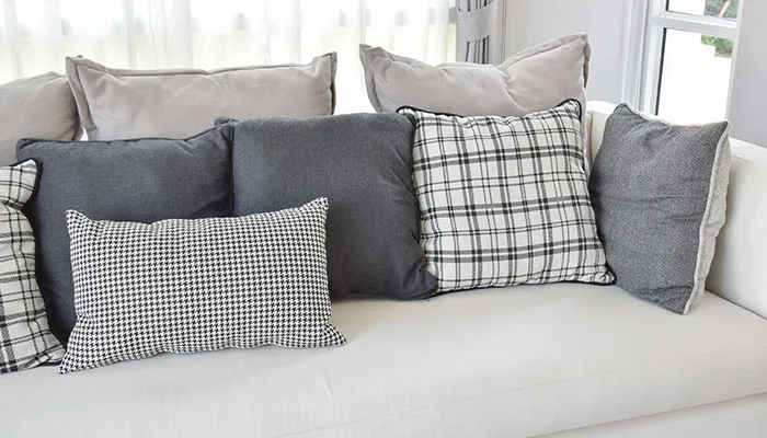 Gray Sofa Cushions